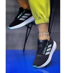 Adidas SNEAKER ERKEK-SİYAH-FÜME-SU YEŞİLİ