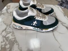 PREMIATA 6188 YEŞİL - GRİ SUET ERKEK AYAKKABI