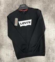 Levis Siyah Baskılı Sweatshirt