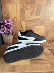Puma Siyah Beyaz  Erkek Çocuk Ayakkabı