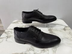 Berenni Kundura Hakiki Deri Siyah Günlük Rahat Klasik Erkek Ayakkabı