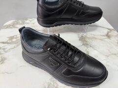 ERKEK SİYAH DERİ COMFORT AYAKKABI