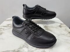 ERKEK SİYAH DERİ COMFORT AYAKKABI